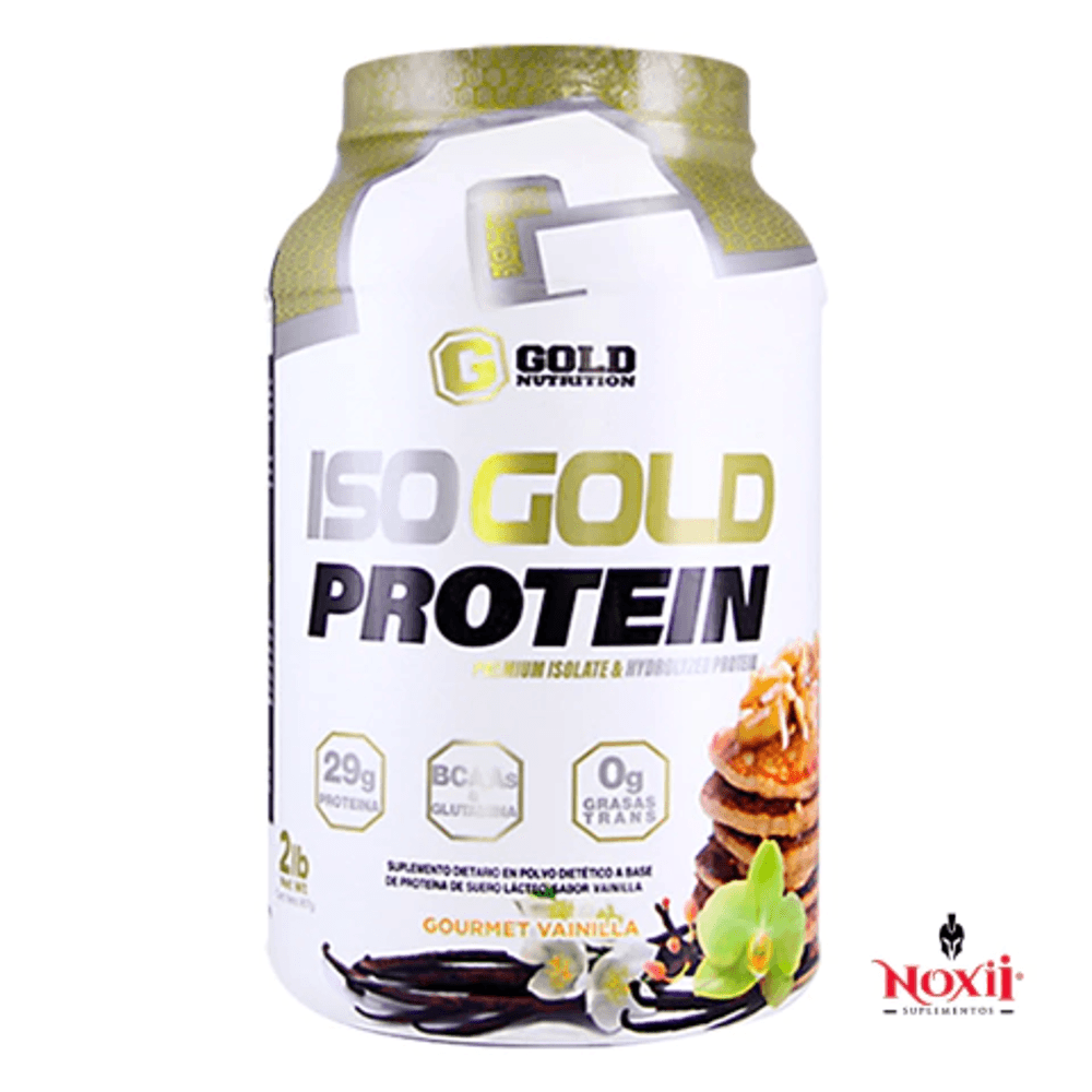Iso Gold Protein Aislada Hidrolizada 907 gr Gold Nutrition
