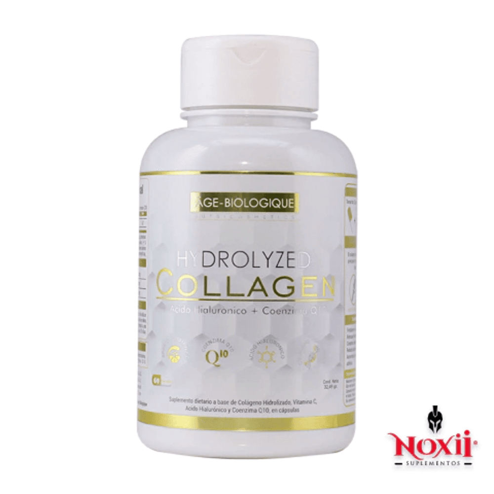 Colágeno Hydrolyzed 60 Cápsulas Age Biologique