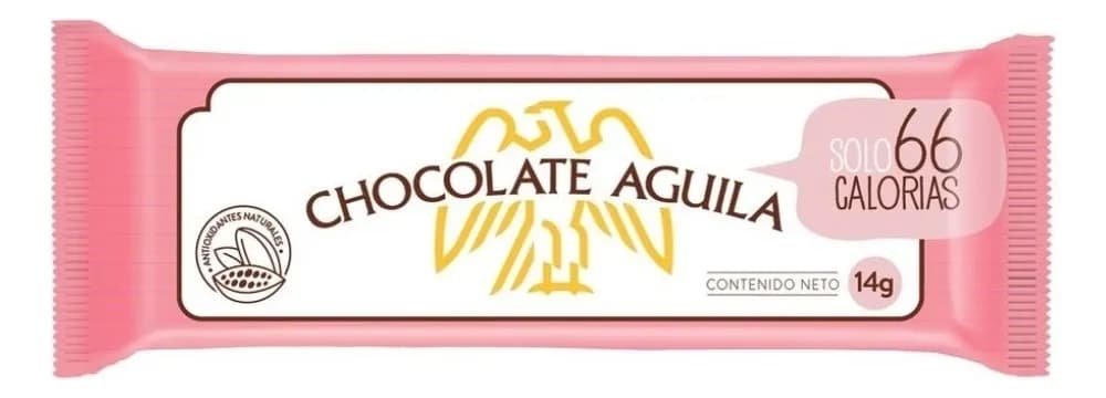 BARRITA AGUILA LECHE 14G