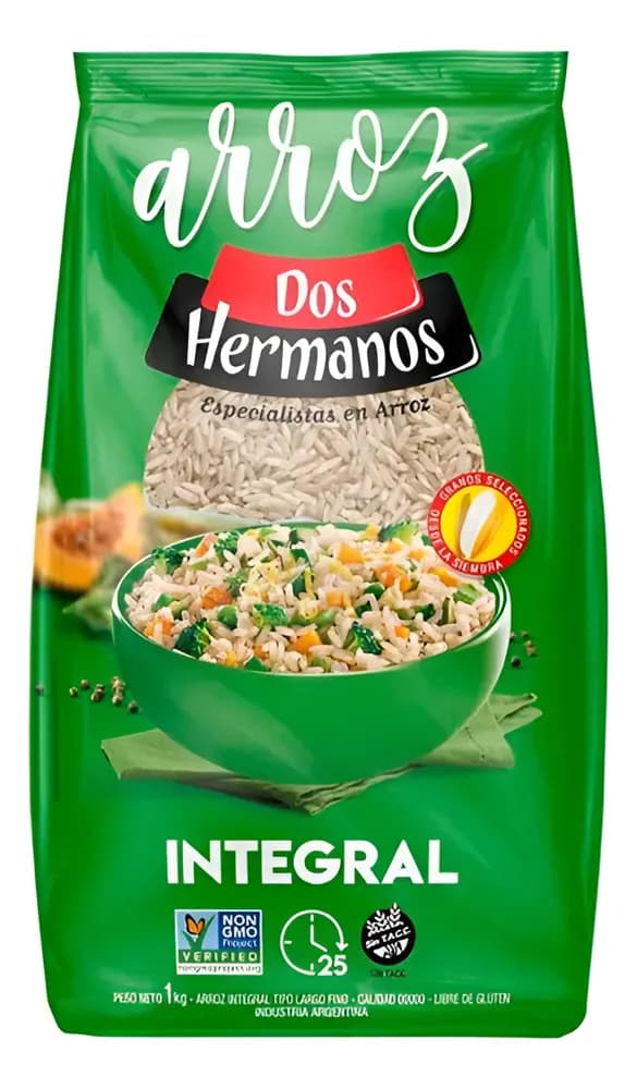 ARROZ DOS HERMANOS INTEGRAL 1 K