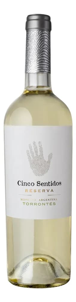VINO CINCO SENTIDOS TORRONTES 750 CC