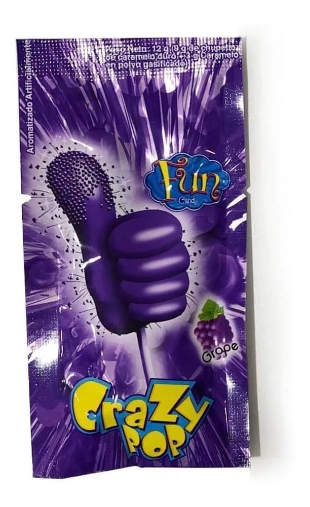 CHUP CRAZY POP UVA