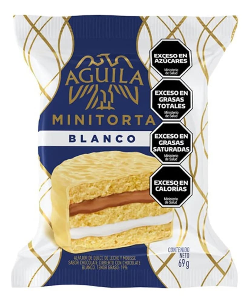 ALF AGUILA MINITORTA BLANCO 69 G