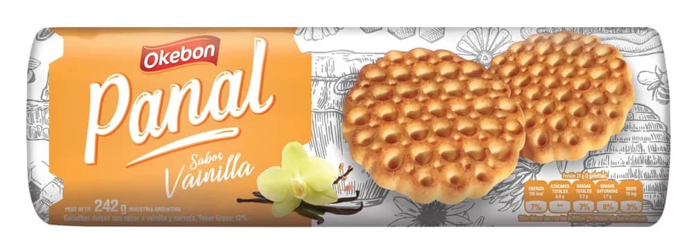 GALLE PANAL VAINILLA OKEBON 242G