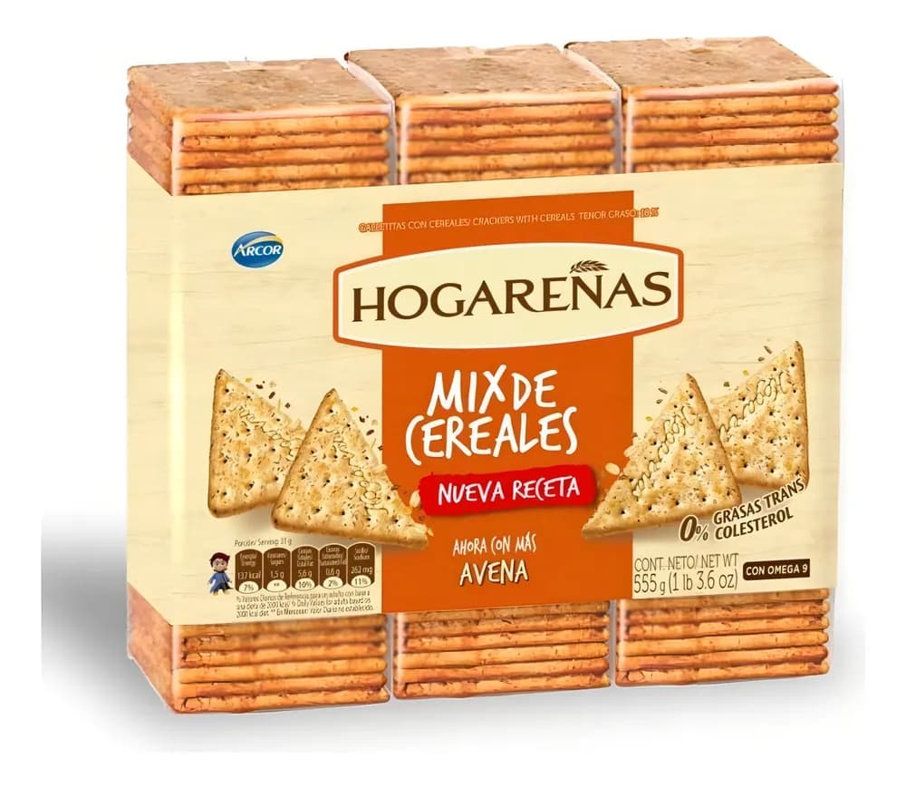 GALLE HOGARENAS MIX DE CEREALES X 3