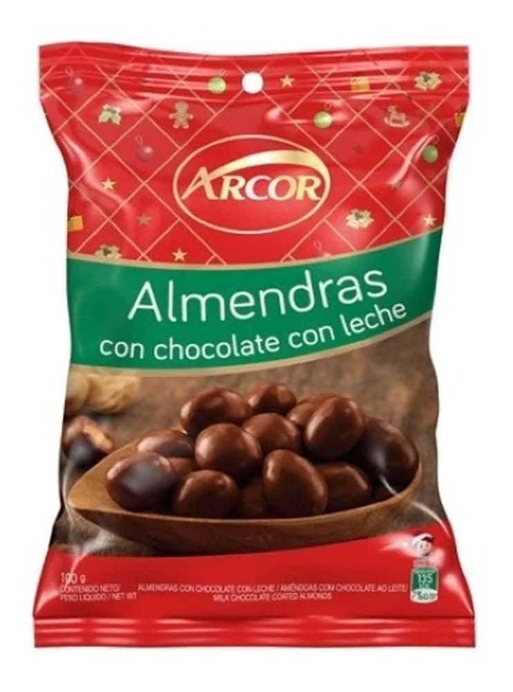 CHOCO ARCOR ALMENDRAS C CHOCO 00G