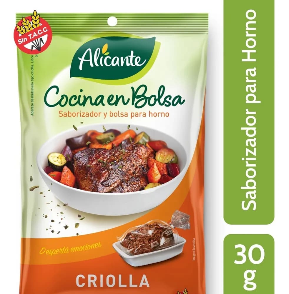COCINA ALICANTE EN BOLSA CRIOLLA 300G