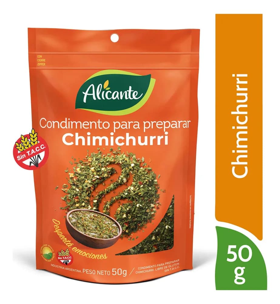 COND PARA PREPARAR CHIMICHURRI ALICANTE 50G