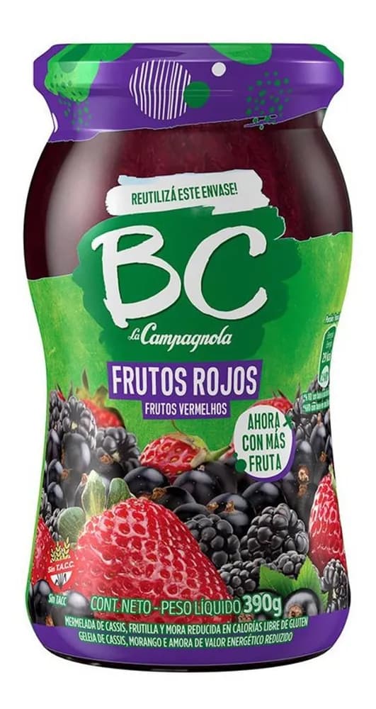 MERME BC FRUTOS ROJOS 390 G