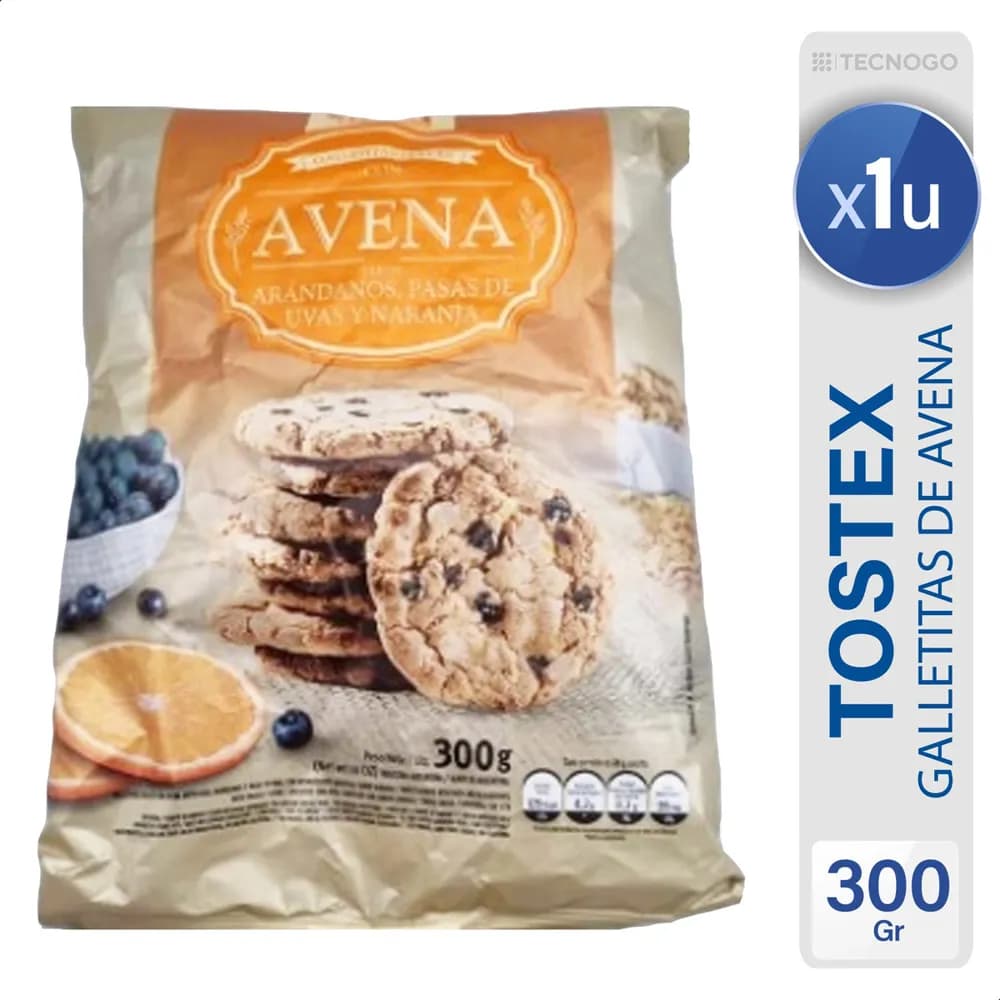 GALLE DULCES CON AVENA Y ARAND TOSTEX 300G