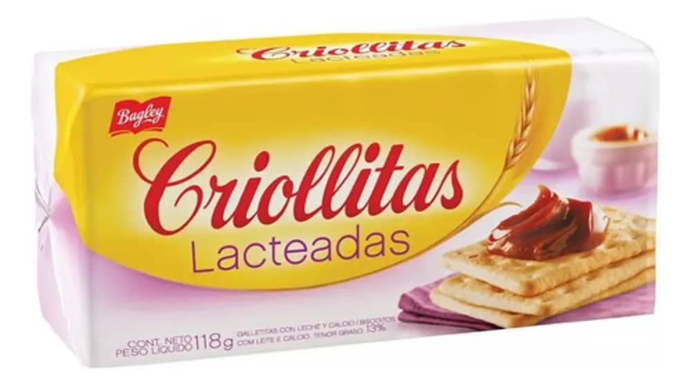 GALLE CRIOLLITAS LACTEADAS 118 G