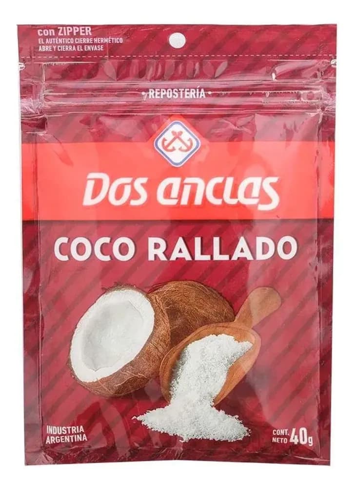 COCO RALLADO DOS ANCLAS 40G