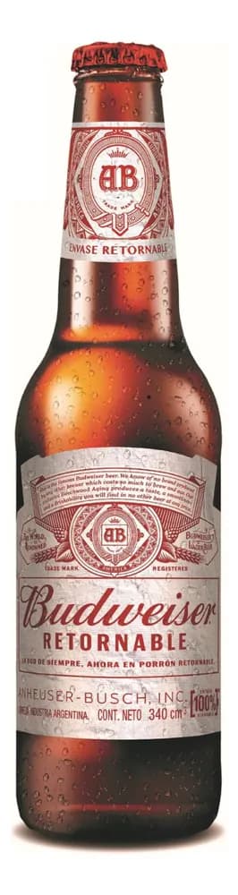 CERV BUDWEISER 340 CC