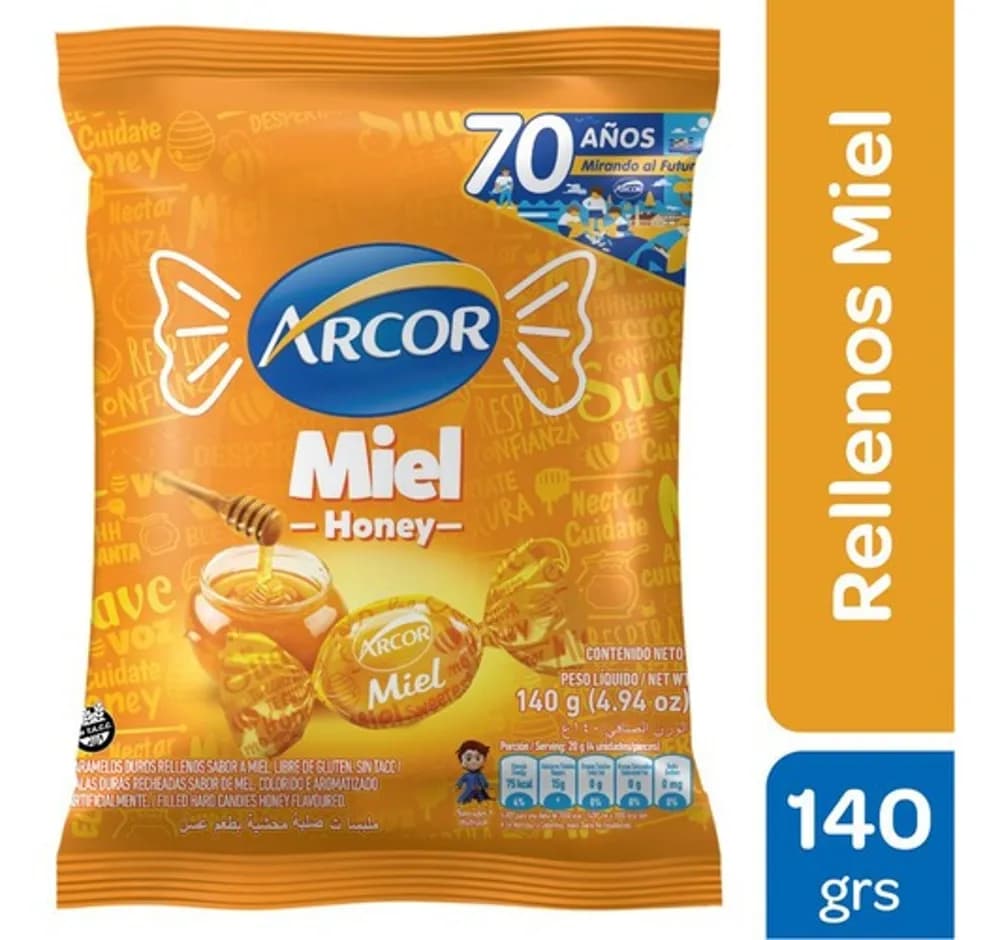 CARA ARCOR MIEL 140G
