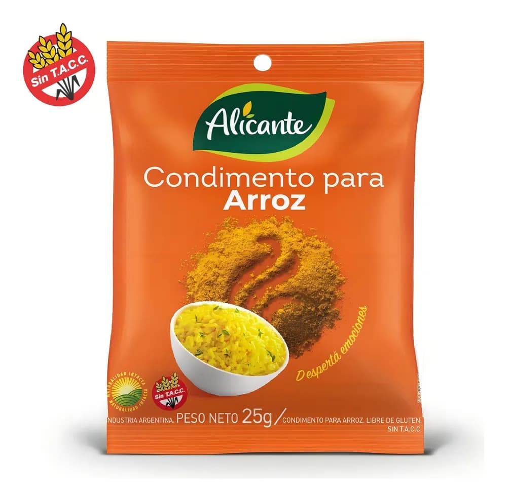 COND PARA ARROZ ALICANTE 25G