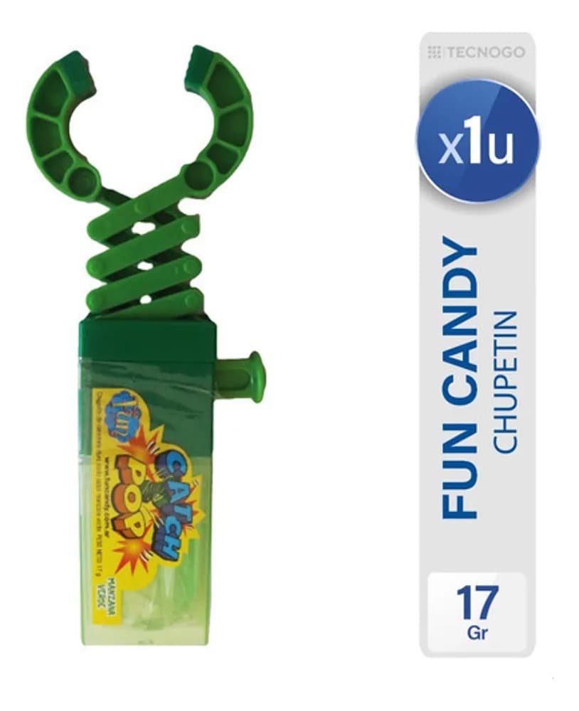 CHUP DE CARAMELO SABOR UVA CATCH POP