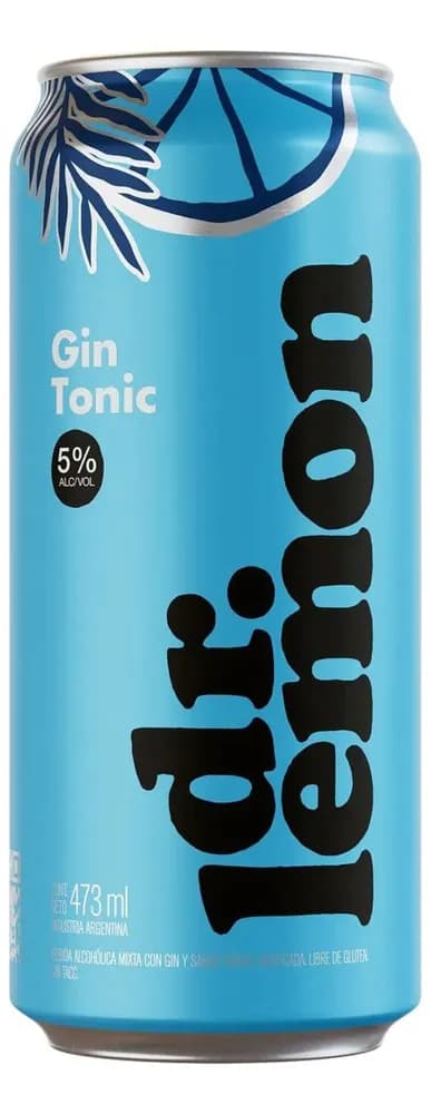 DR LEMON GIN TONIC 473ML