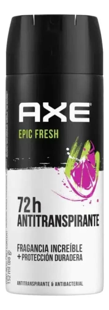 DESO AERO AXE EPIC FRESH 72 HS ANTITRANS 152 CC