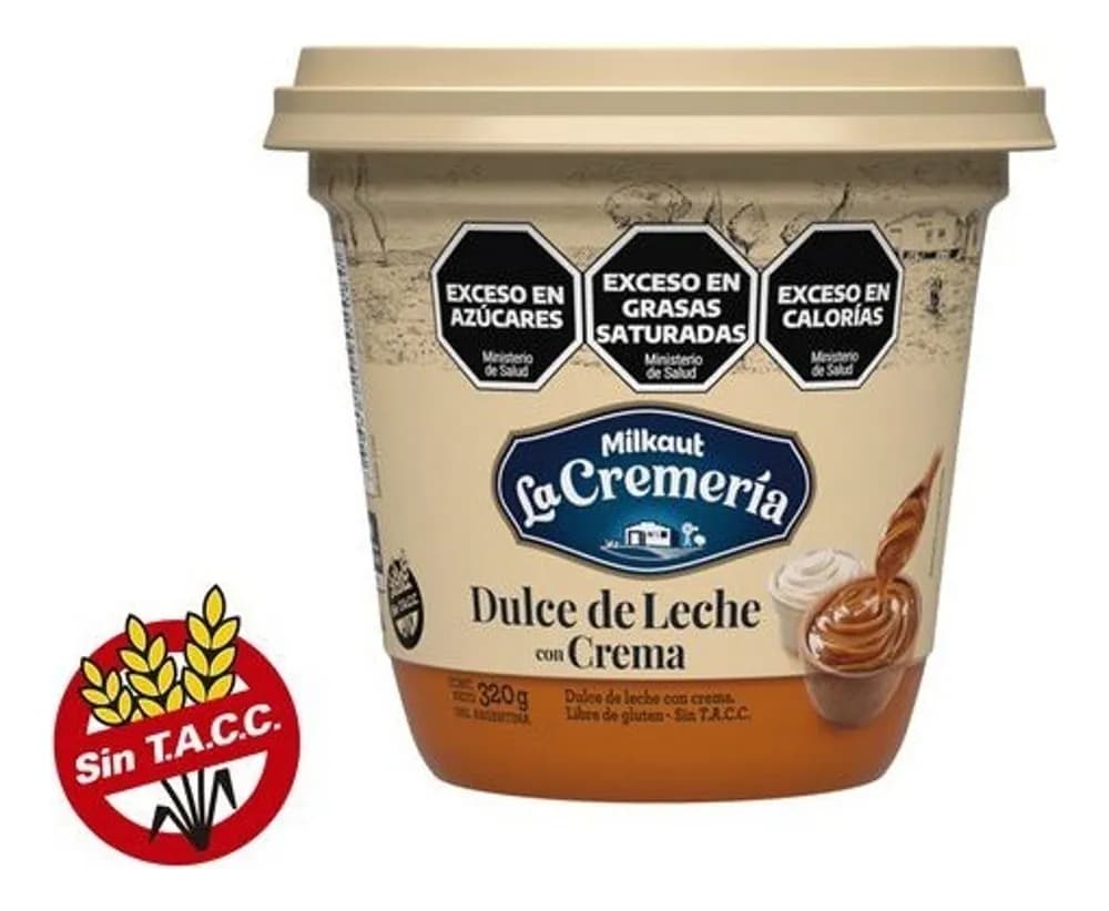 DULCE DE LEC CON CREMA MILKAUT 320 G