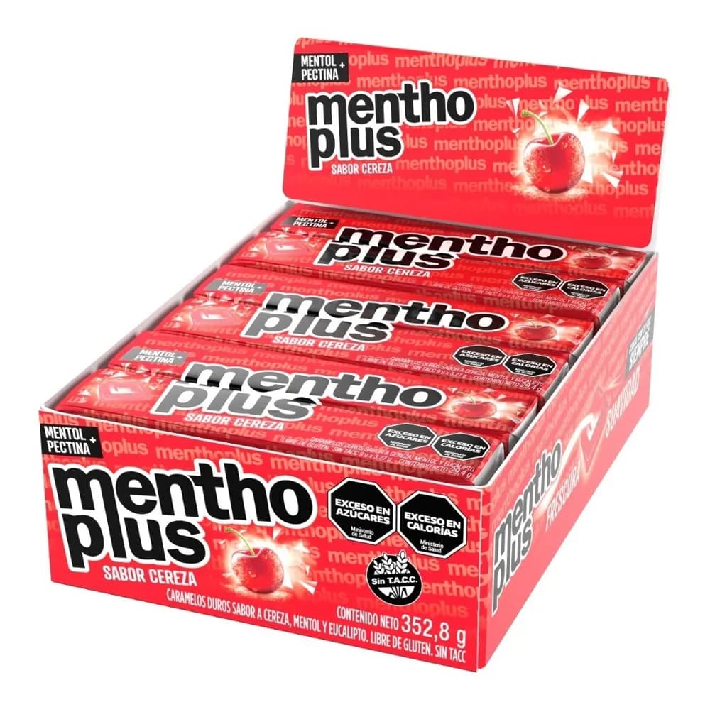CAJA MENTHOPLUS CEREZA