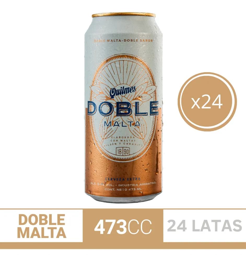 CERV QUILMES DOBLE MALTA 410 CC