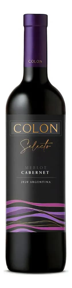 VINO COLON SELECTO MERLOT CABERNET 750 CC