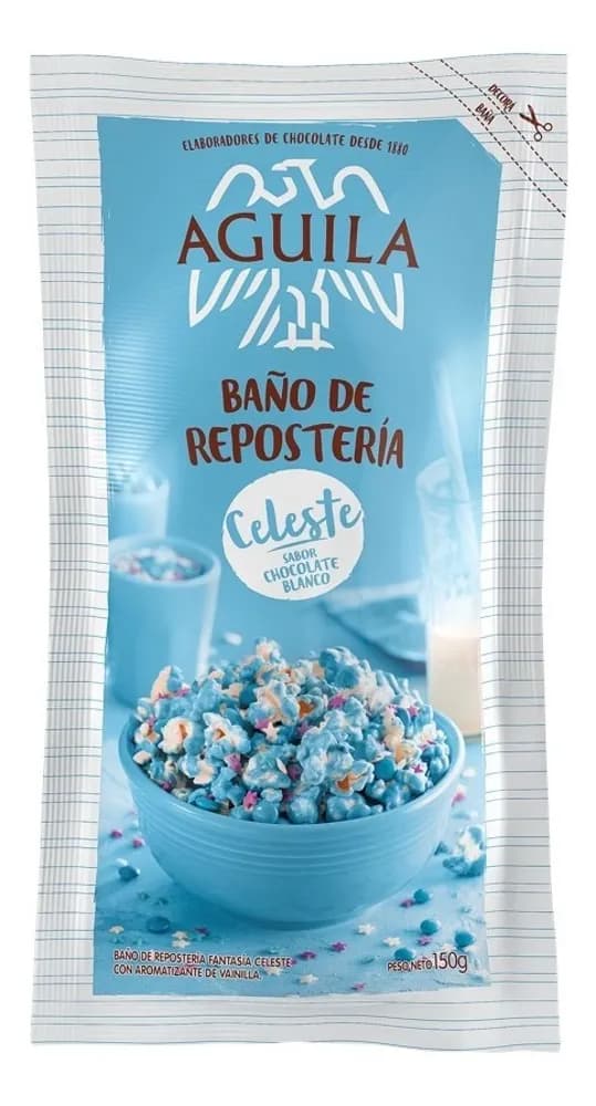BANO RESPOSTERIA CELESTE AGUILA