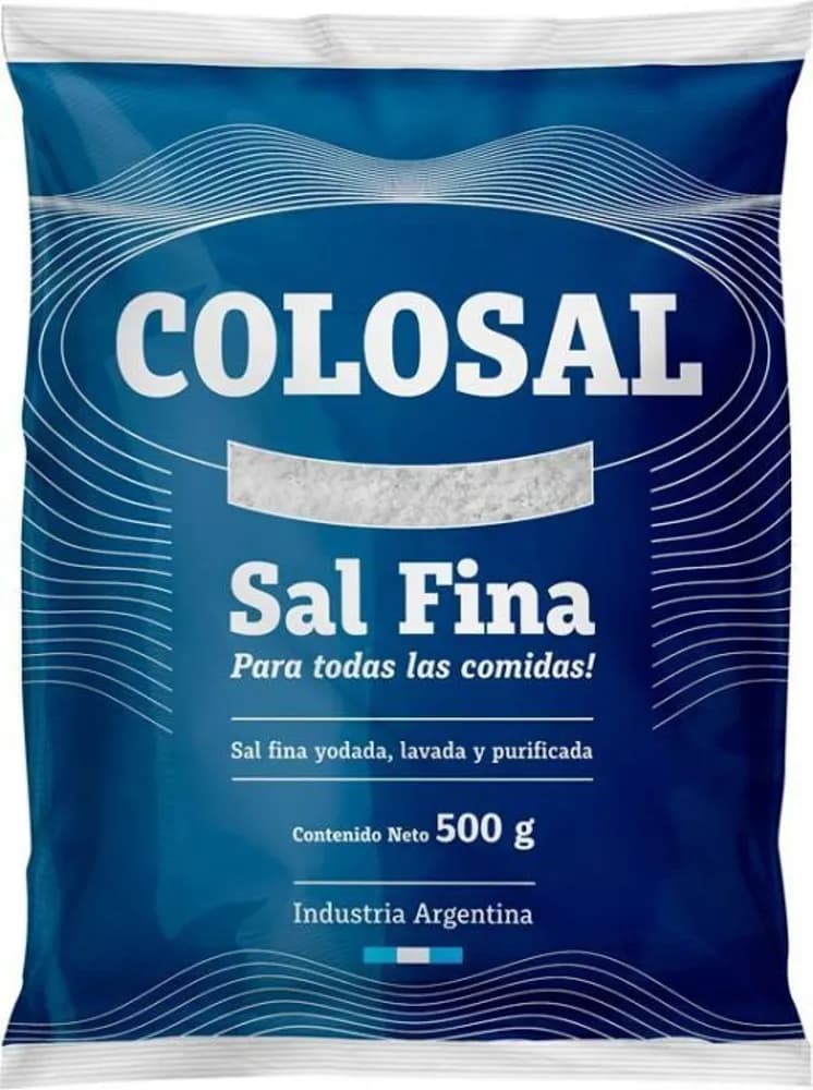SAL COLOSAL SAL FINA 500G