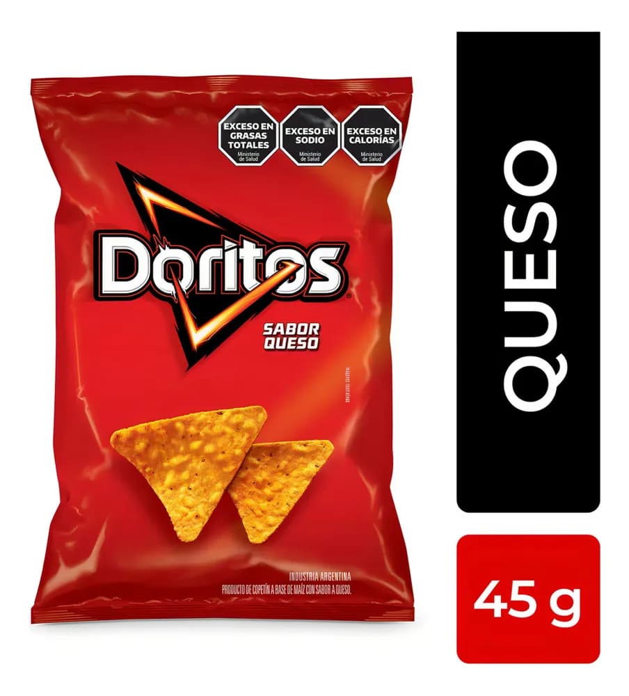 DORITOS SABOR QUESO 45 G
