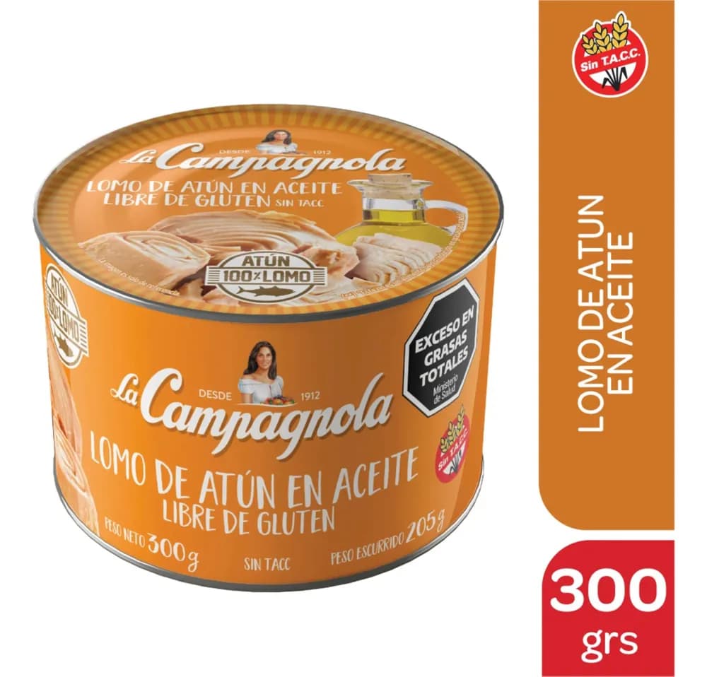 ATUN EN ACEITE LC 300G