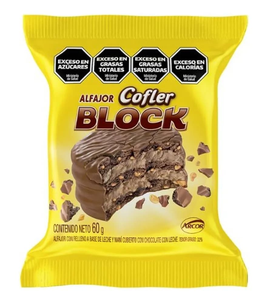 ALF COFLER BLOCK NEGRO 60 G
