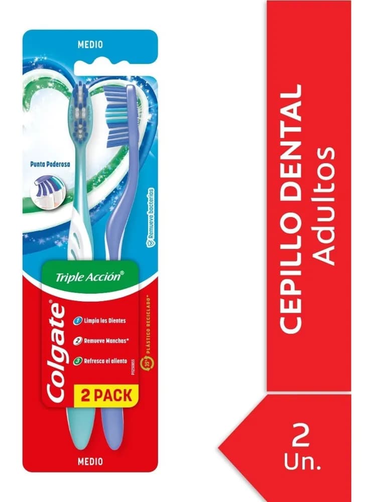 CEP COLGATE TRIPLE ACCION 2 PACK