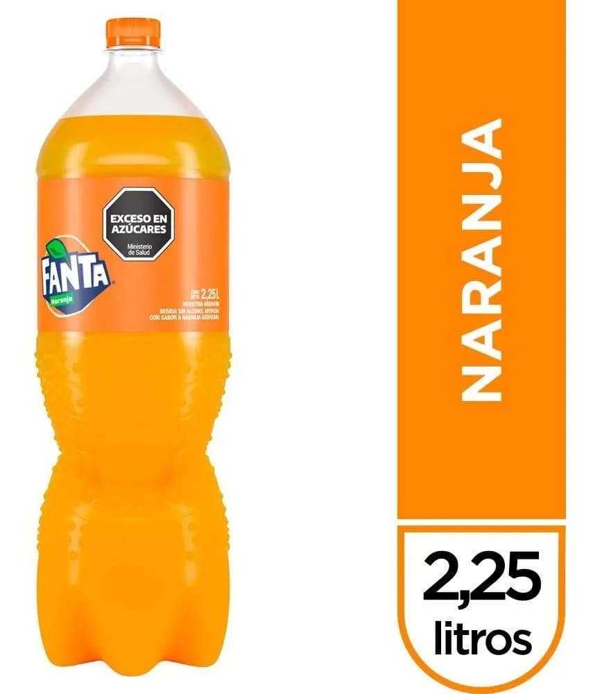 GASE FANTA NARANJA 2.25 L