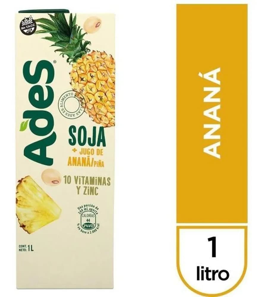 JUGO ADES ANANA 1 L