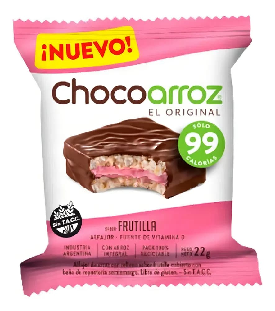 CHOCOARROZ FRUTILLA 22G
