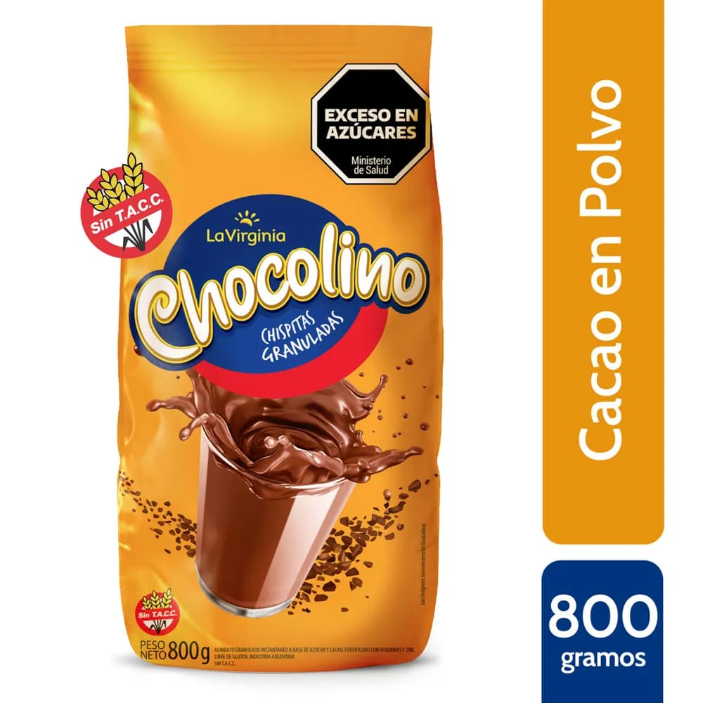 CACAO CHOCOLINO LA VIRGINIA 800G