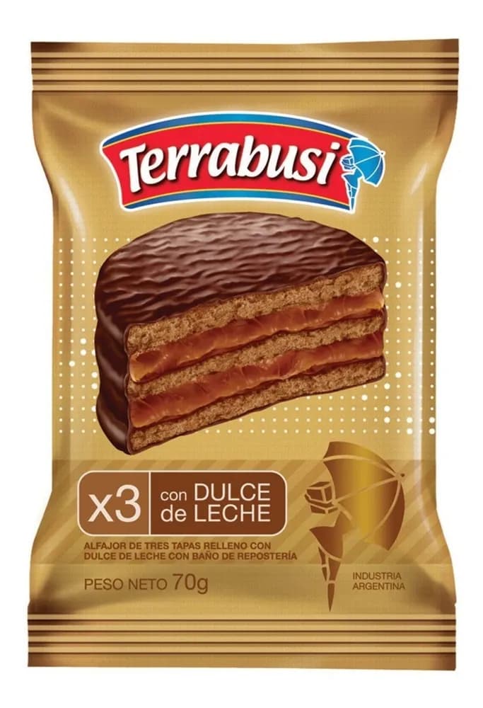 ALF TERRABUSI DULCE DE LECHE 70G X3