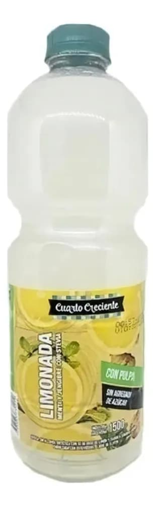 JUGO CUARTO CRECIENTE LIMON MENTA JENGIBRE 1.5 L