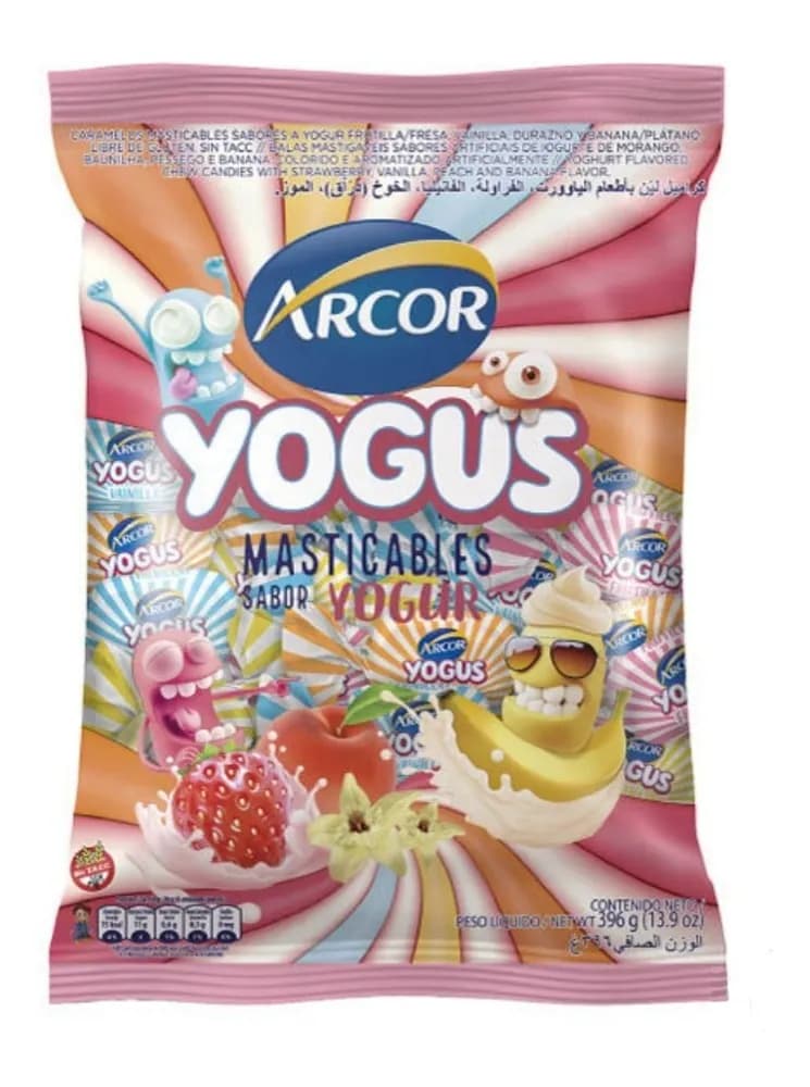 CARA ARCOR MASTICABLE YOGUR 369 G