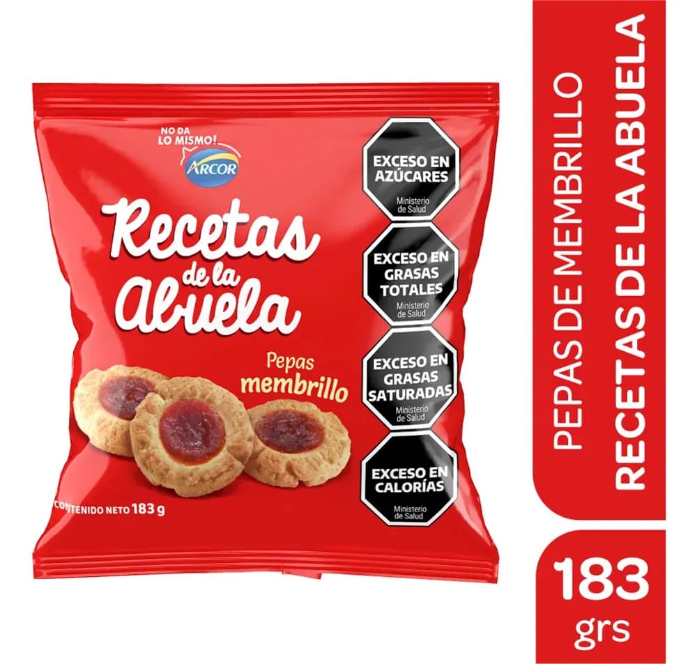 GALLE PEPAS RECETA DE LA ABUELA ARCOR 183G