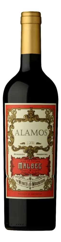 VINO ALAMOS MALBEC 750 CC