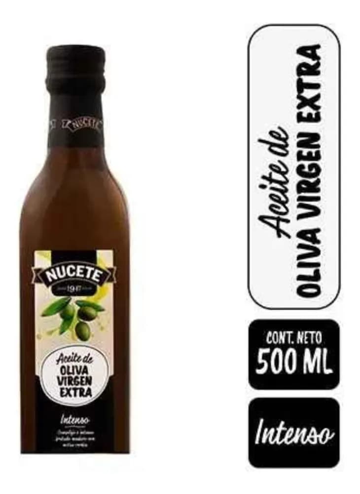 ACEITE NUCETE OLIVA VIRGEN EXTRA INTENSO 500 CC