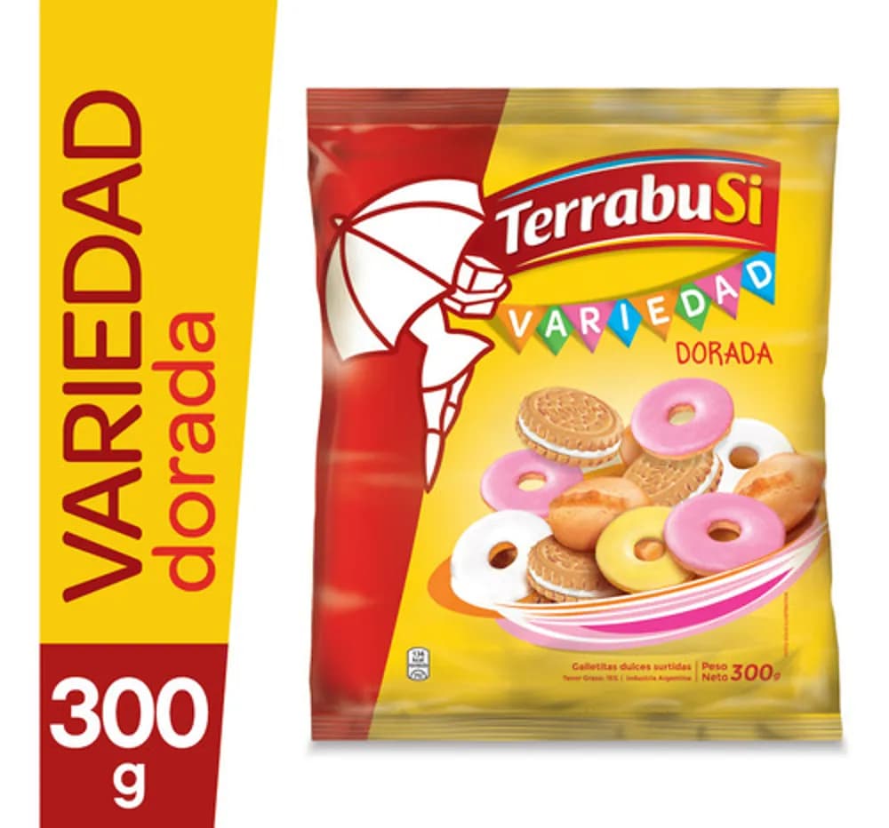 GALLE TERRABUSI VARIEDAD DORADA 300 G