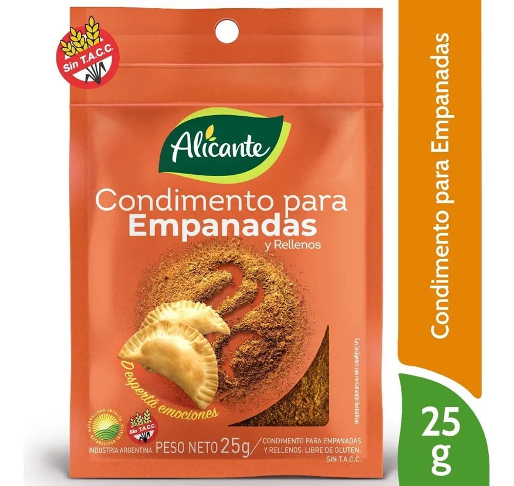 COND PARA EMPANADAS ALICANTE 25G