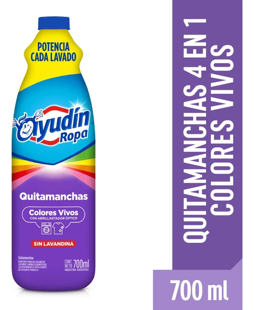 LAVAN AYUDIN ROPA COLORES VIVOS 700 CC