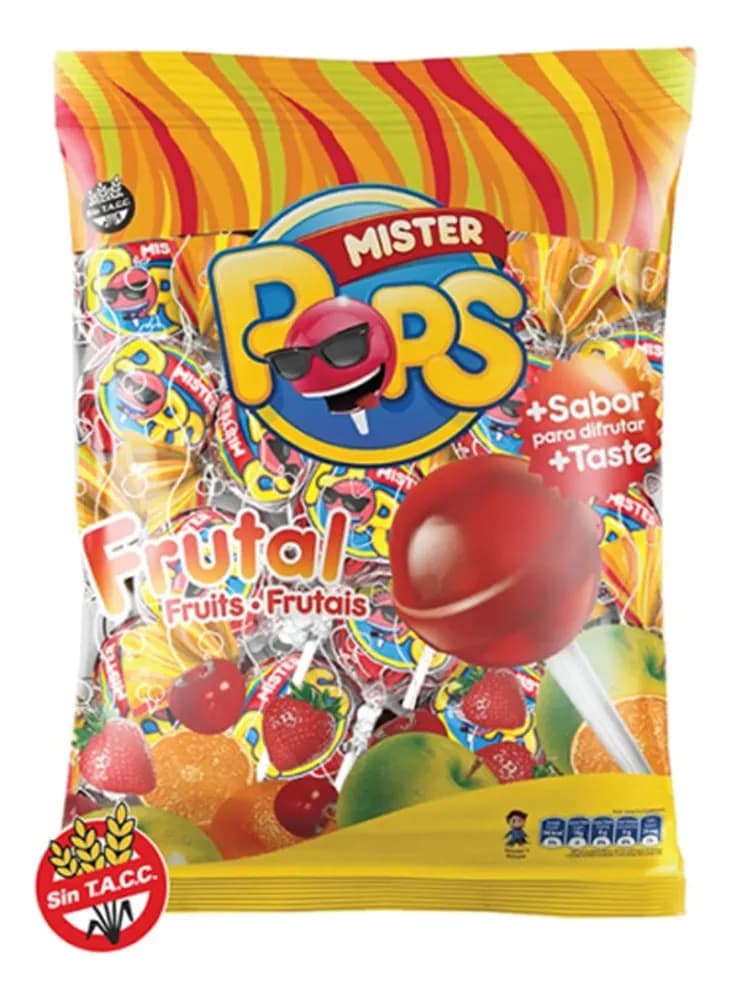 CHUP ARCOR MR POPS 625 G