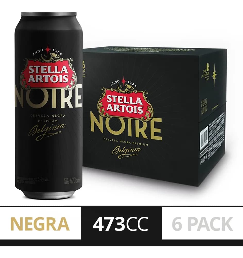 CERV STELLA ARTOIS NOIRE 410 CC
