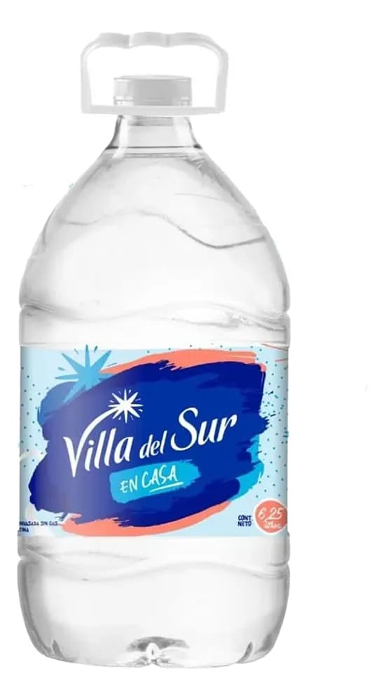 AGUA MINERAL VILLA DEL SUR 6.25CC