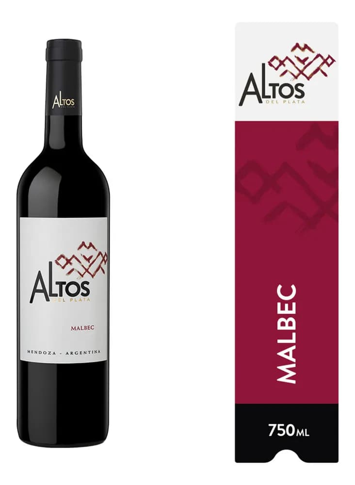 VINO ALTOS DEL PLATA TINTO MALBEC