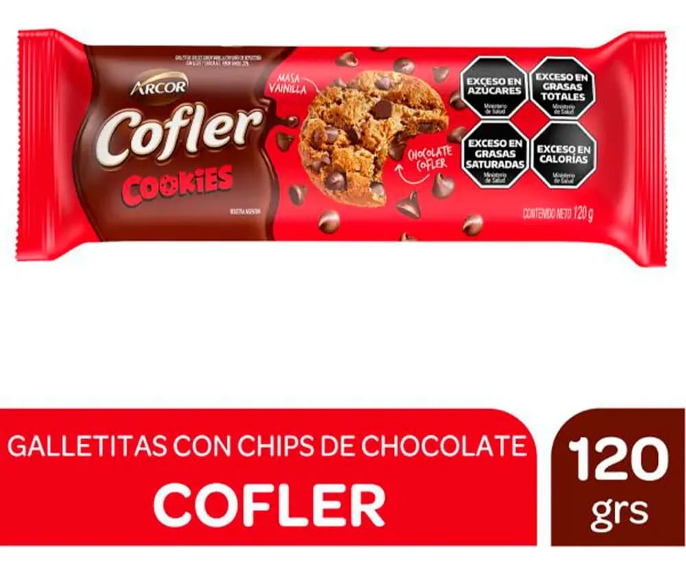 GALLE COFLER COOKIES ARCOR 124G